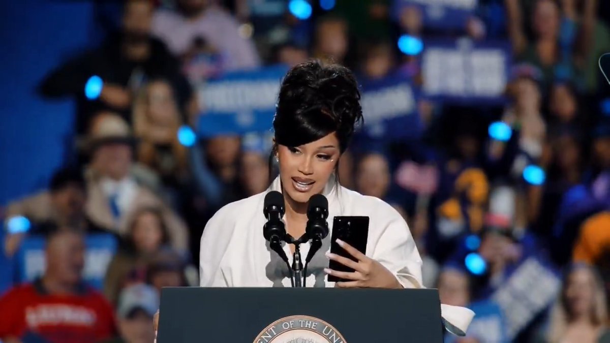.Cardi B endorses Kamala Harris: “Donny Dump, if your definition of protection is making sure our daughters have fewer rights than their mothers, then I don’t want it” 🔥🔥🔥