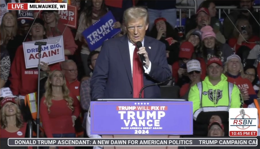 WOW. Trump is totally unraveling in front of our eyes. The internal polling must be terrible.