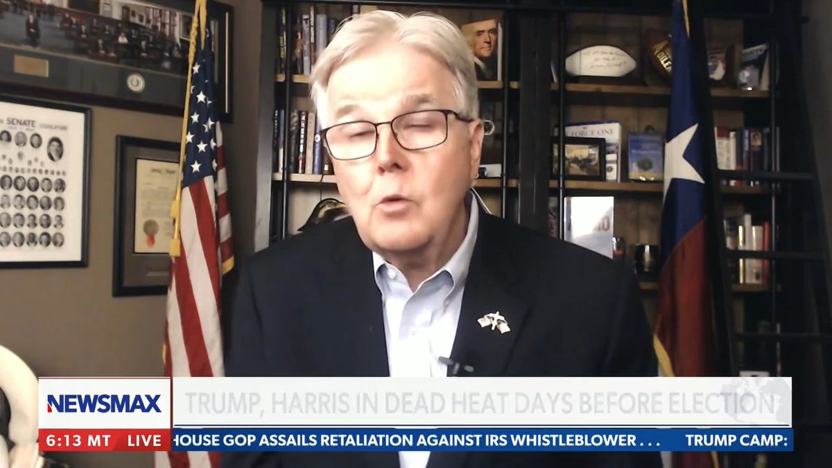 Texas Lt. Governor Dan Patrick: America is fed up! We are ready to elect President Trump the 47th president of the United States!