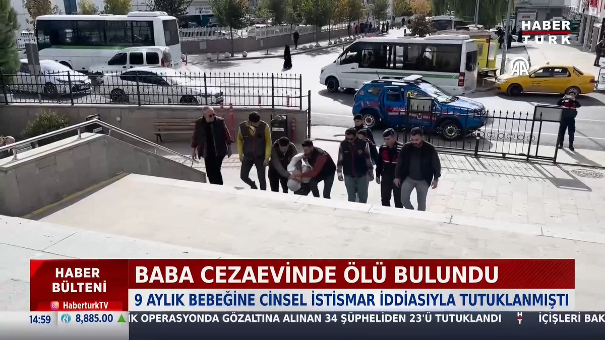 Tekirdağ'da 9 aylık bebeğine cinsel istismar iddiasıyla tutuklanan baba cezaevinde ölü bulundu.