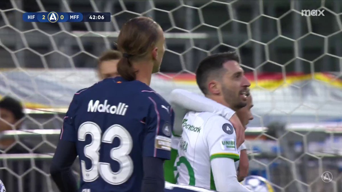 2-0 Hammarby! Kapten Nahir Besara petar in utökningen mot Malmö FF ⚪️🟢 📲 Se matchen på Max och Kanal 5