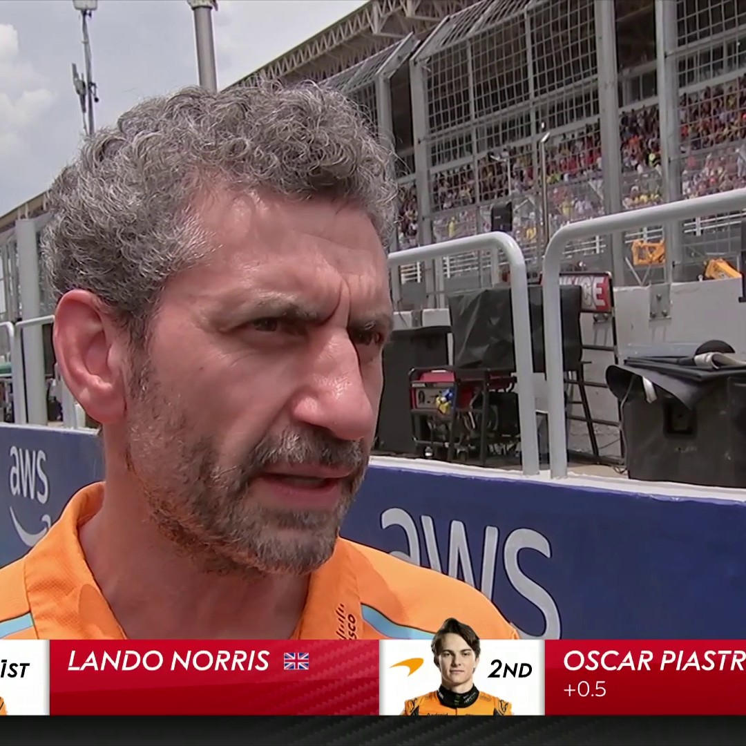 "We worked very hard to have TWO number one drivers!" 🙌 Andrea Stella reacts to a McLaren 1-2 in the Sprint 🔥