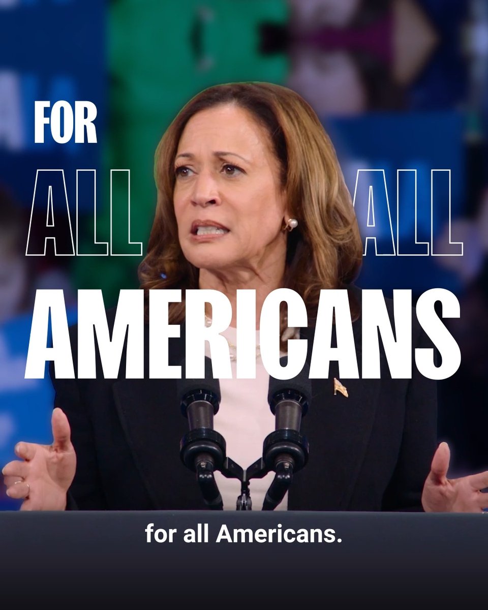 I will be a president for all Americans. Together, we win: