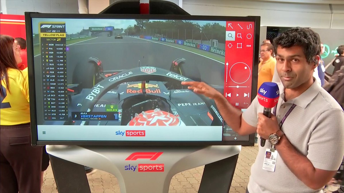 Will Verstappen be penalised for attempted overtake on Piastri? 🤔