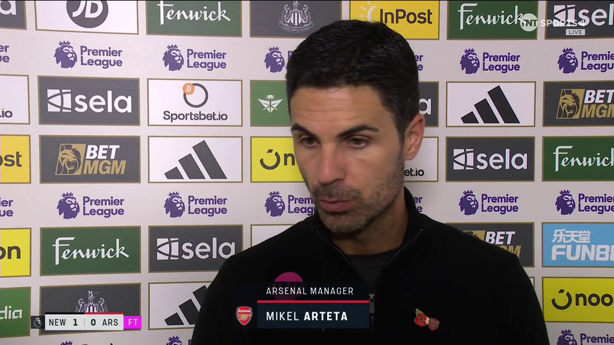 “It’s time to do it on the pitch. We can say whatever we want.” Mikel Arteta reacts to Arsenal dropping points in three consecutive Premier League games… 🎙️ @julesbreach