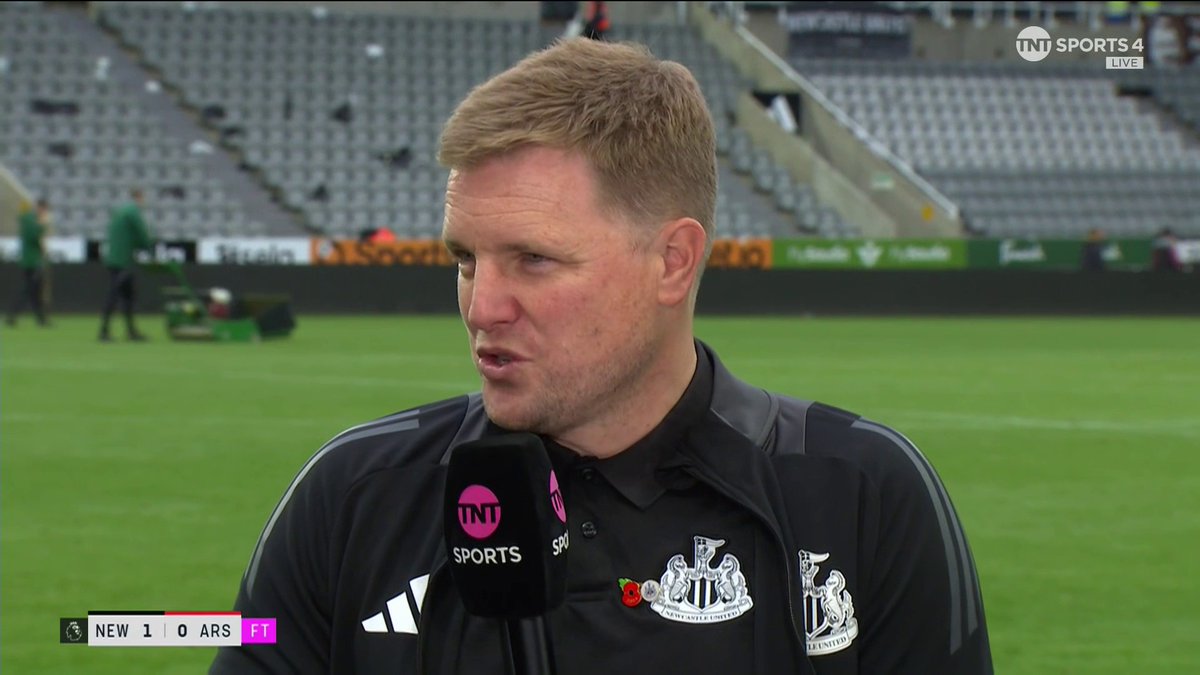 Eddie Howe's post-match interview. 6 minute of pure class. He needed to change things....and he has. That's all we've asked for in recent weeks. We don't want him gone, we just wanted him to freshen things up. He's done that. #NUFC