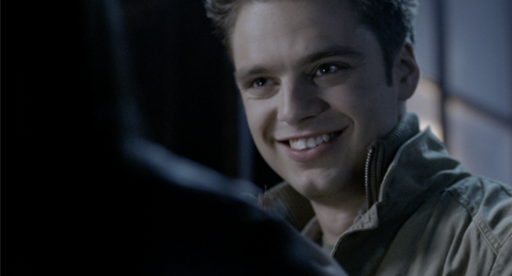 Sebastian Stan as an evil witch in The Covenant (2006). That's history.