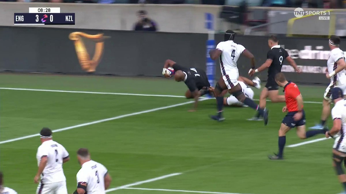 Wallace Sititi looks made for test rugby #ENGvNZL