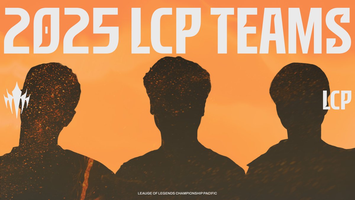 Forged in fire, tested in battle. Meet the chosen teams that will be competing in the League of Legends Championship Pacific season for 2025. Eight have been chosen but only one will be deemed worthy of the championship title. #LoLPacific