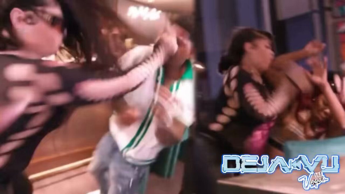 Gucci 3rd Leg spotted throwing a Herpes Infected (HSV2) punch at Tr🏳️‍⚧️nsgender individual in ratchet love &amp; hip hop style reality show. WATCH🚨👑
