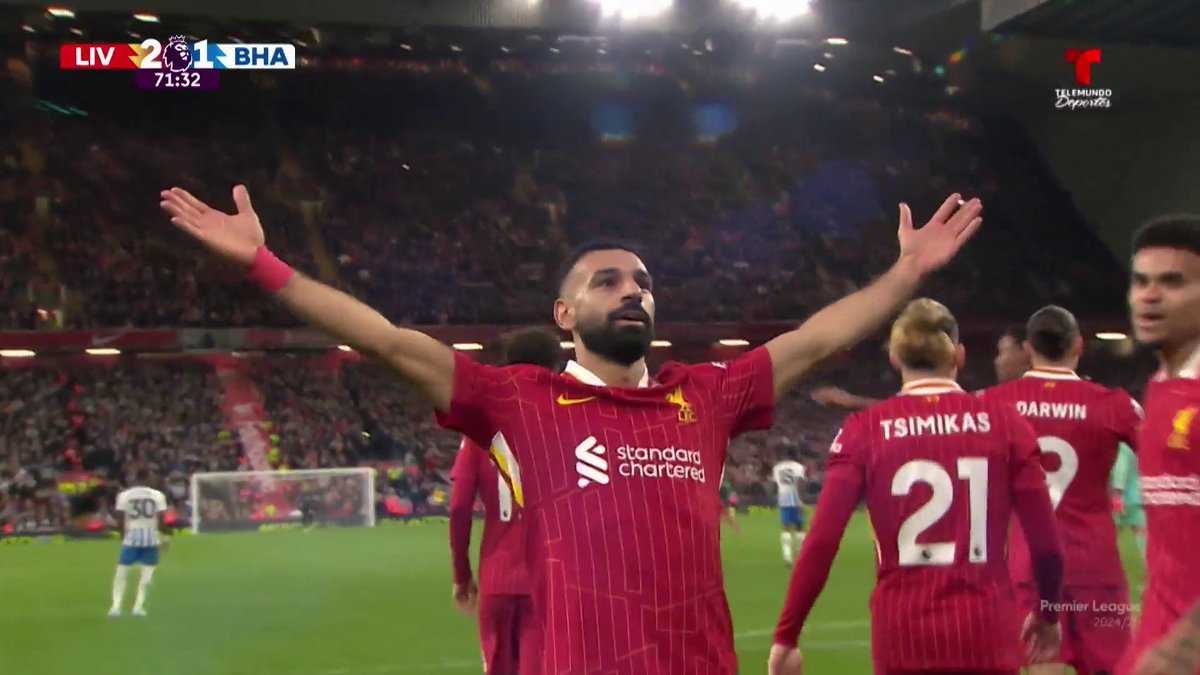 Vintage Mo Salah 💫 (via Telemundo Deportes)