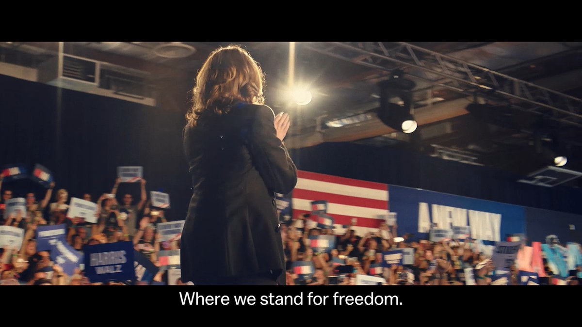 I’m asking for your vote because as president, I will get up every day and fight for the American people.