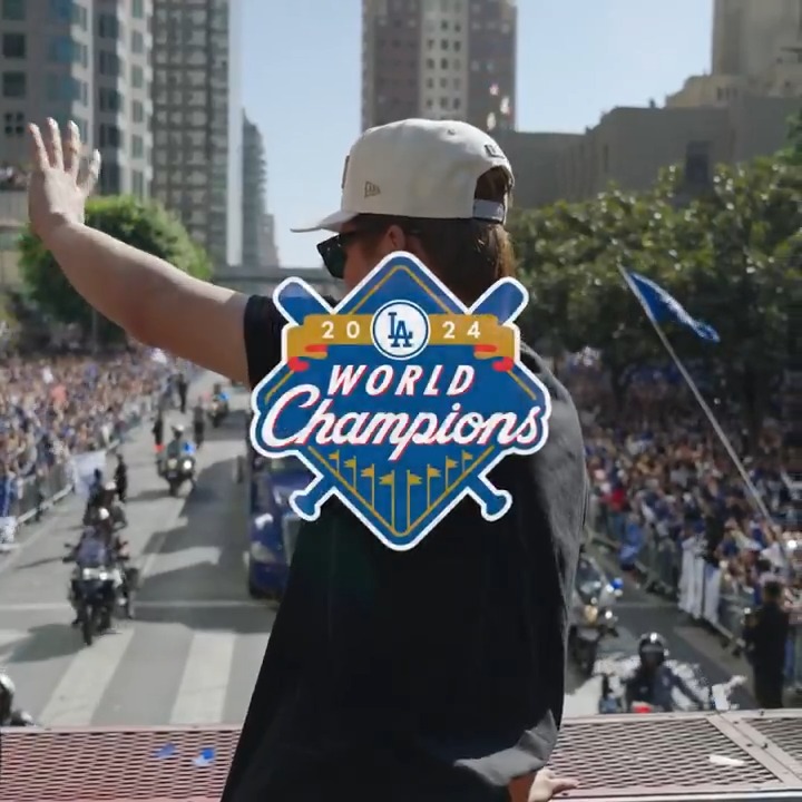 World Series Champions. Thanks for celebrating with us, LA! ๐