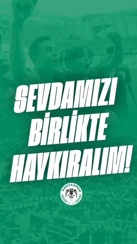 Sevdamızı birlikte haykıralım... 💚🤍