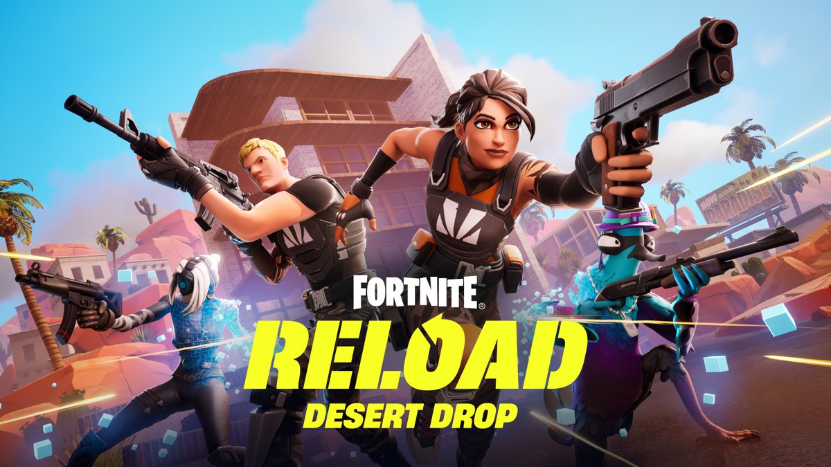 Hello Oasis 👋 Find Reload’s newest map in Desert Drop – out NOW!