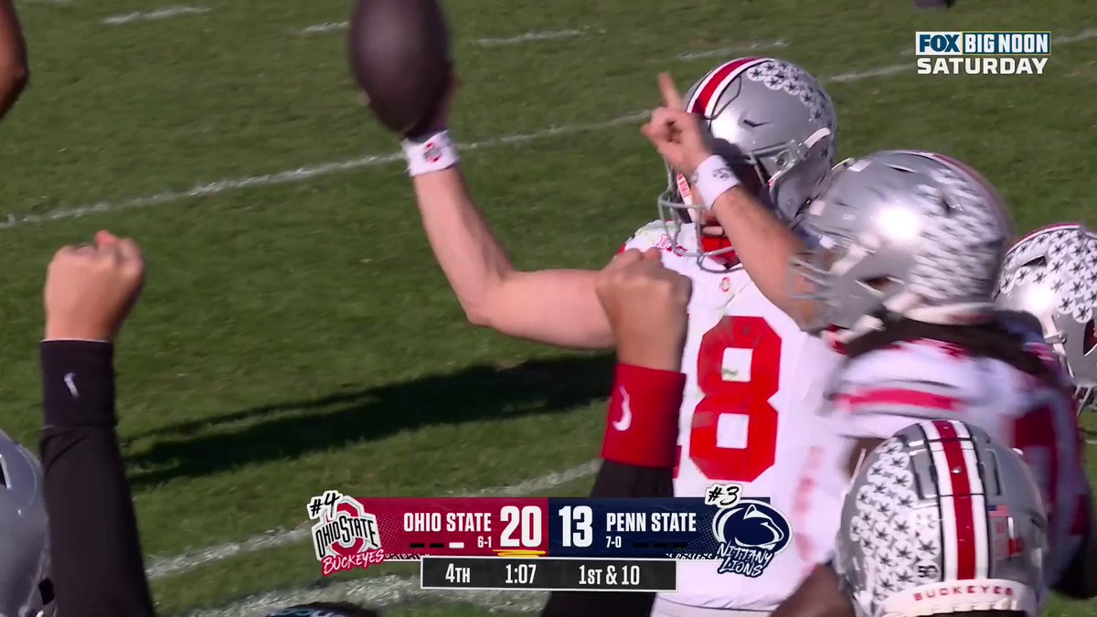 WILL HOWARD FIRST DOWN 😤 THAT'LL DO IT ‼️ Ohio State Football