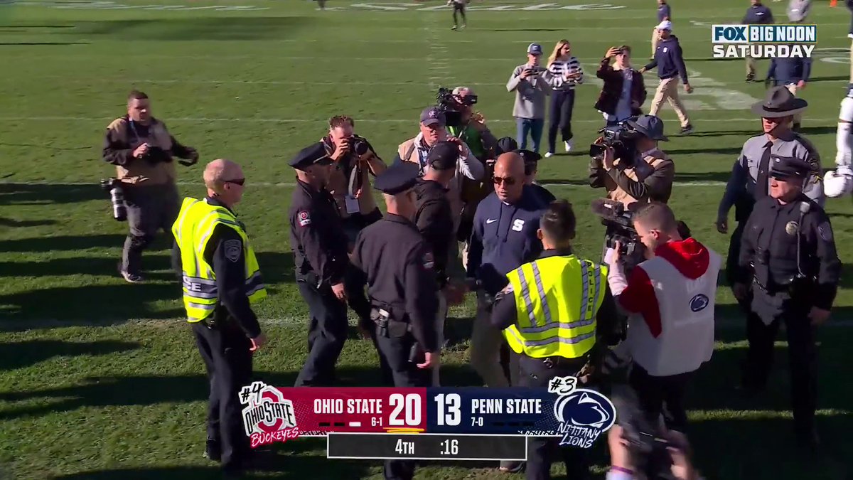 "Focused. Determined. Discipled. THE, world famous Buckeyes win it... and Ohio State right back in the National Championship picture." - Gus Johnson after Ohio State Football's win vs Penn State
