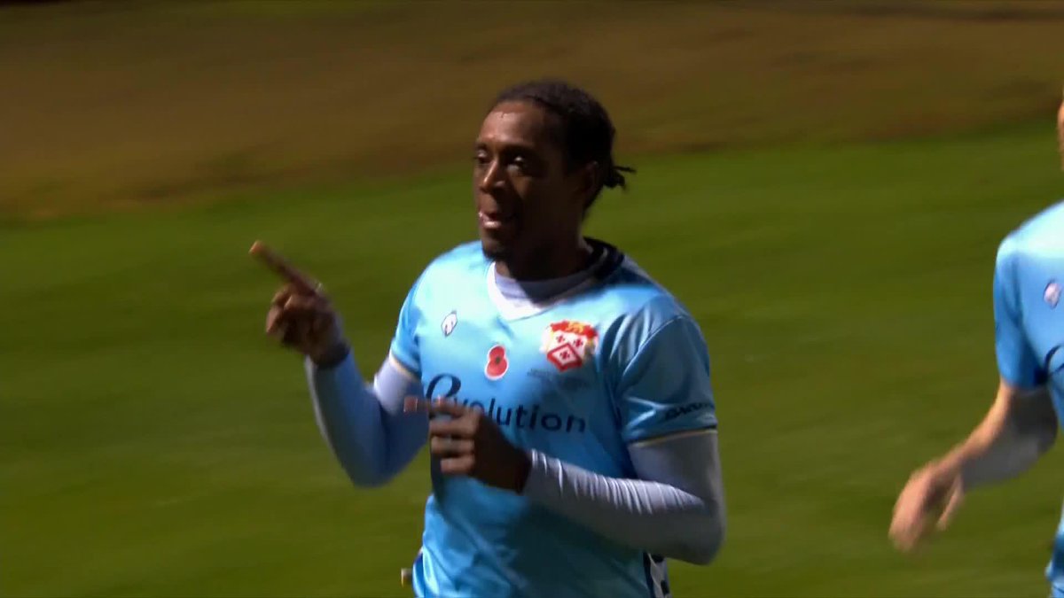 NILE RANGER RISES HIGHEST TO HEAD IN FOR Kettering Town FC 🤯 #EmiratesFACup
