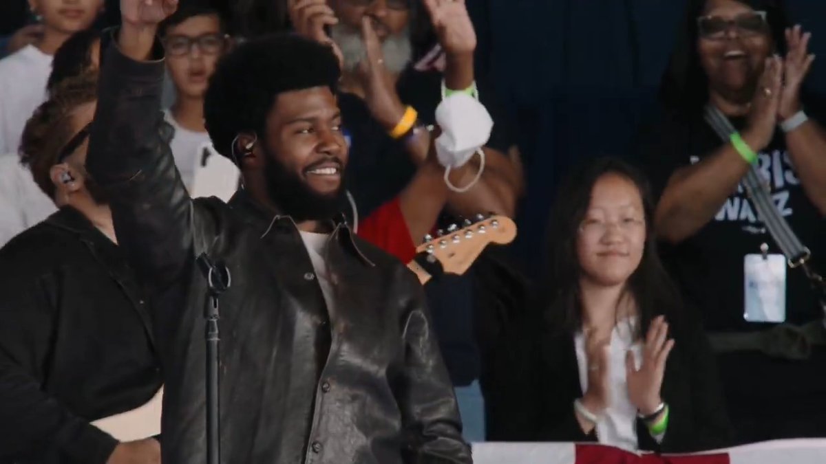 .Khalid endorses Kamala Harris: "When we vote, we win. So let's get this win" 🔥