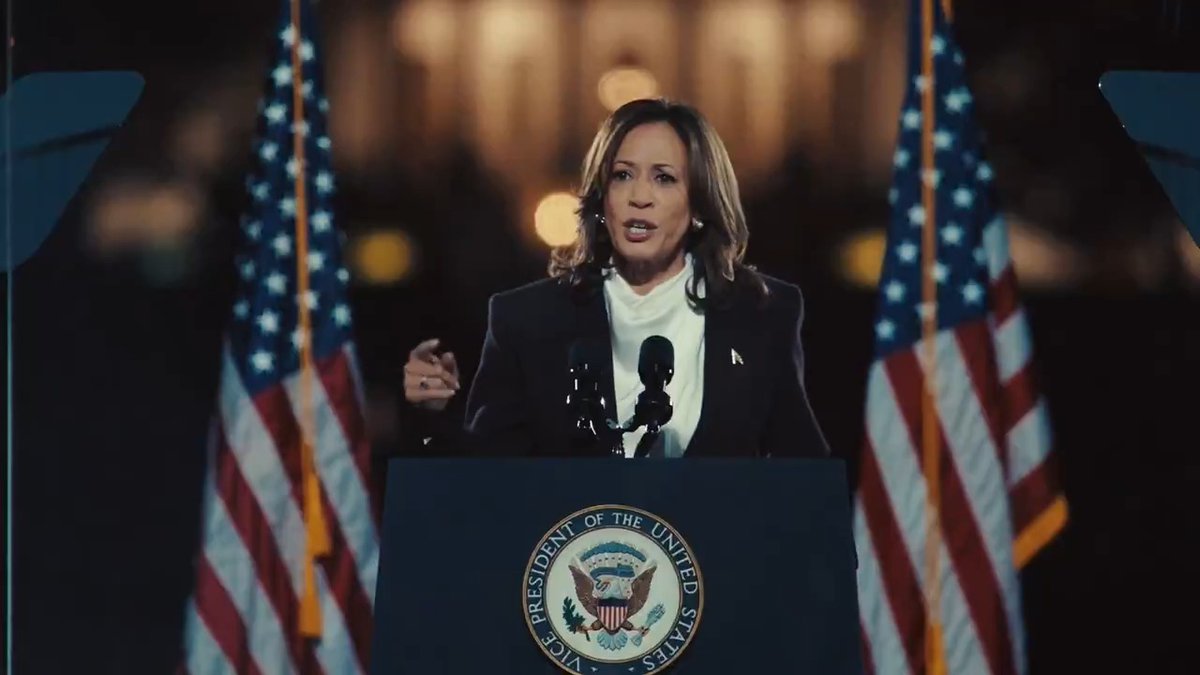 "If you're still on the fence, here's a good thing to look at: Who's trying to scare you into voting for them?" Harrison Ford says in a video endorsing Kamala Harris. "And who is encouraging you to build something with the people around you?"