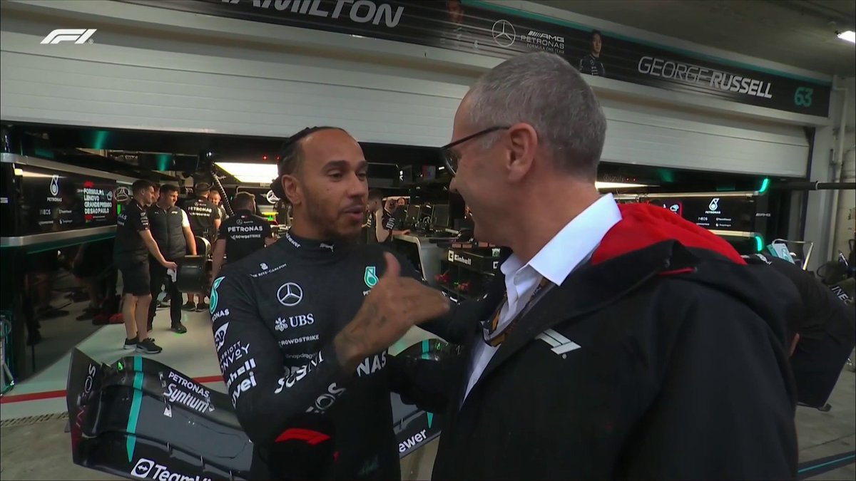 "This is ridiculous I want to go out!" Lewis Hamilton 🤝 Stefano Domenicali