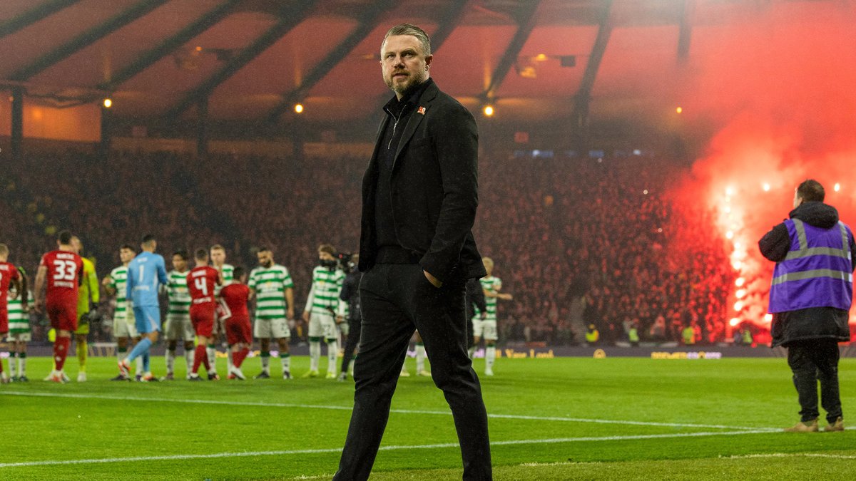 "The togetherness is there, the belief for the future is there and that is what we have to focus on." Jimmy Thelin spoke to RedTV after the game at Hampden.