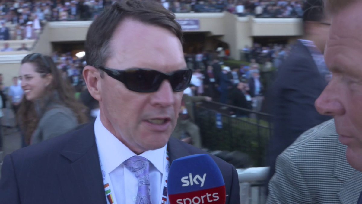 "I just needed to have him a little bit better prepared!" Aidan O'Brien believes the start was City Of Troy's downfall in the Breeders' Cup Classic...