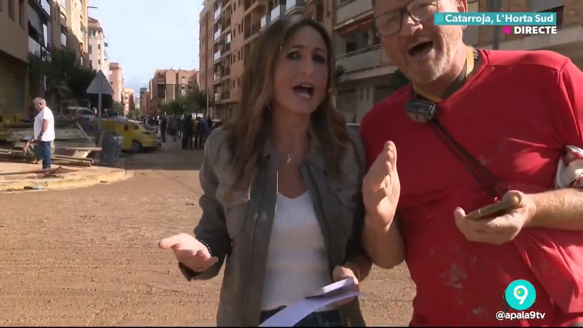 Uno de los afectados por la DANA en Catarroja manda un mensaje a Pedro Sánchez: