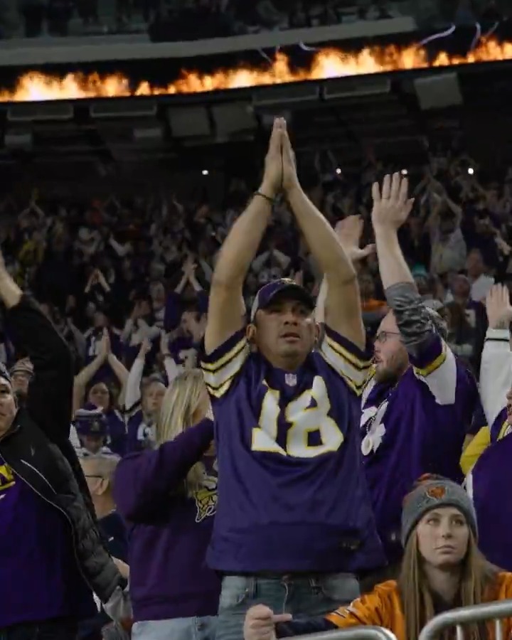 Nobody does primetime like U.S. Bank Stadium 😈