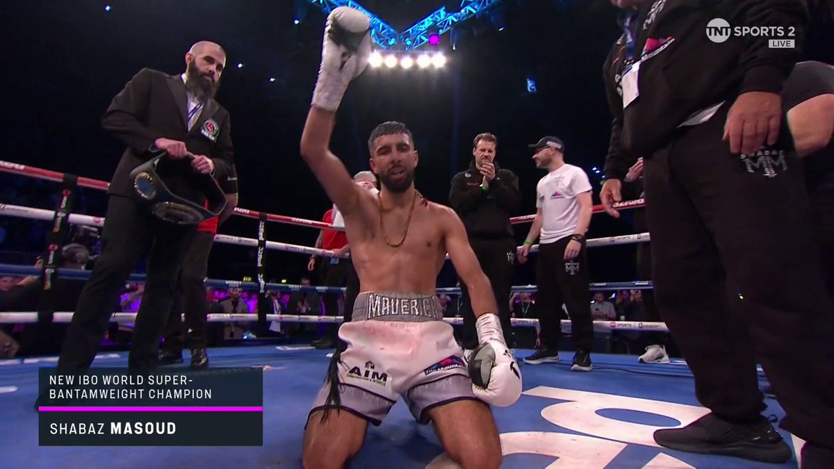 115-113 Davies 115-113 Masoud 116-112 Masoud Shabaz Maverick Masoud is the NEW IBO super bantamweight champion! 🏆 #DaviesMasoud