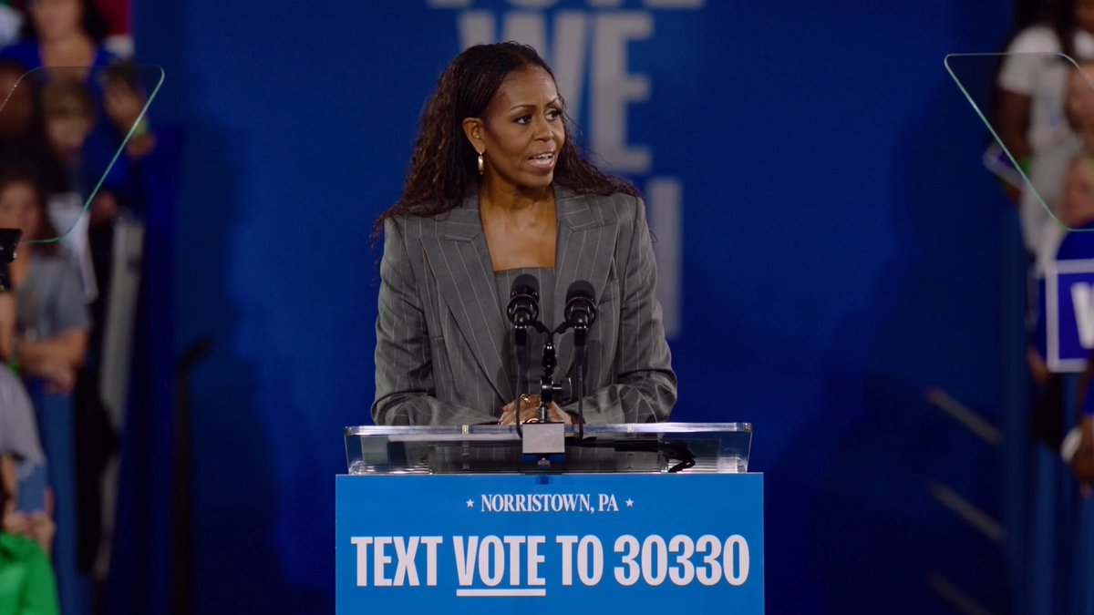 .Michelle Obama: We are being inundated with voices who tell us that we should be suspicious of our neighbors, that military service and sacrifice is for 'suckers,' and that there's an 'enemy from within.' It's still not normal. It’s bewildering. It is dangerous. And it is shameful
