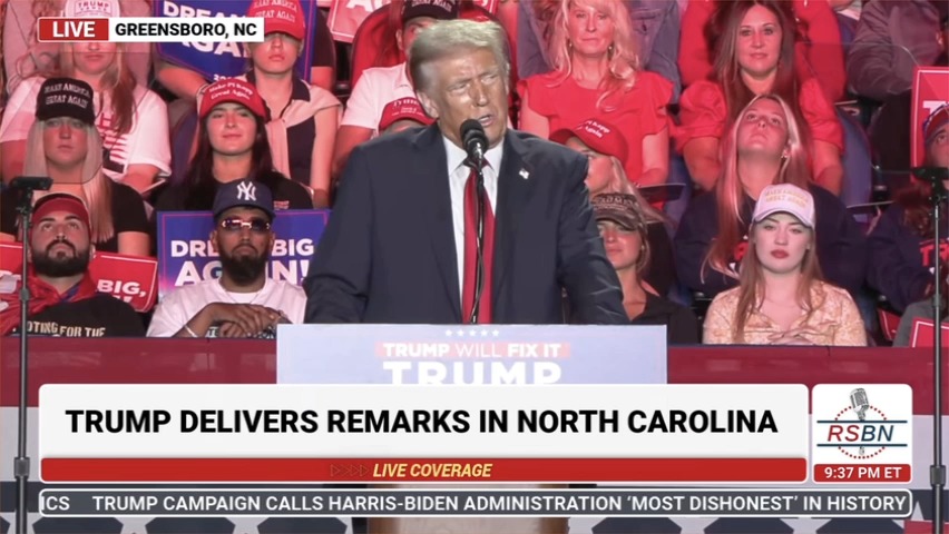 Trump says he wants to “finish off” Americans who don’t support him: “We're in great shape to finish off these people”