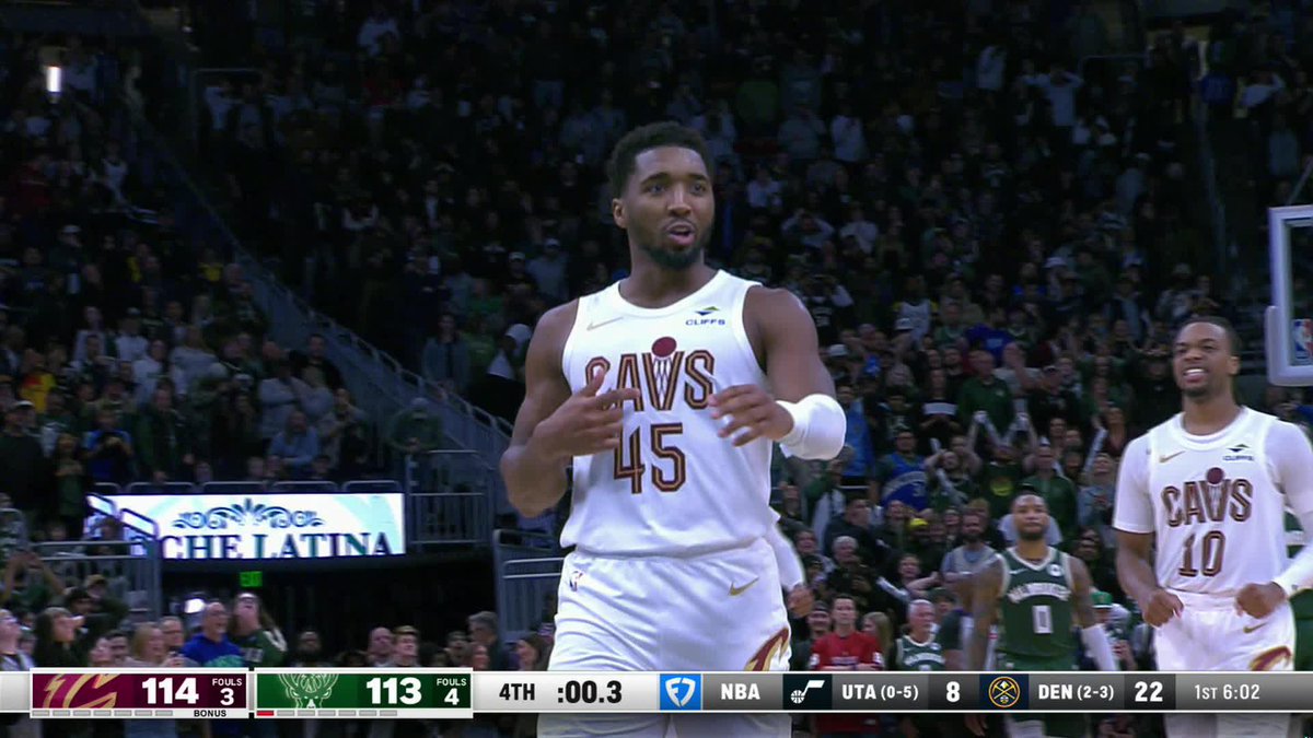 DONOVAN MITCHELL RESPONDS 🥶 The Cleveland Cavaliers move to 7-0!