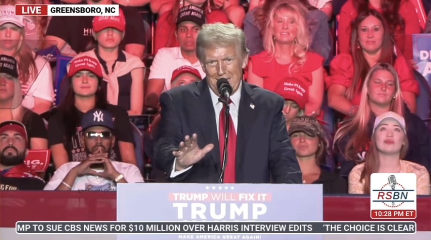 Trump appears to be unraveling โIf I don't win this thing after all this talk, Iโm in trouble. Will you please go vote? I came here, whatever the hell time it is, who the hell knows. Iโm giving you the full bore. You wouldnโt let me leave in half an hour. I would have been home sleeping right nowโ