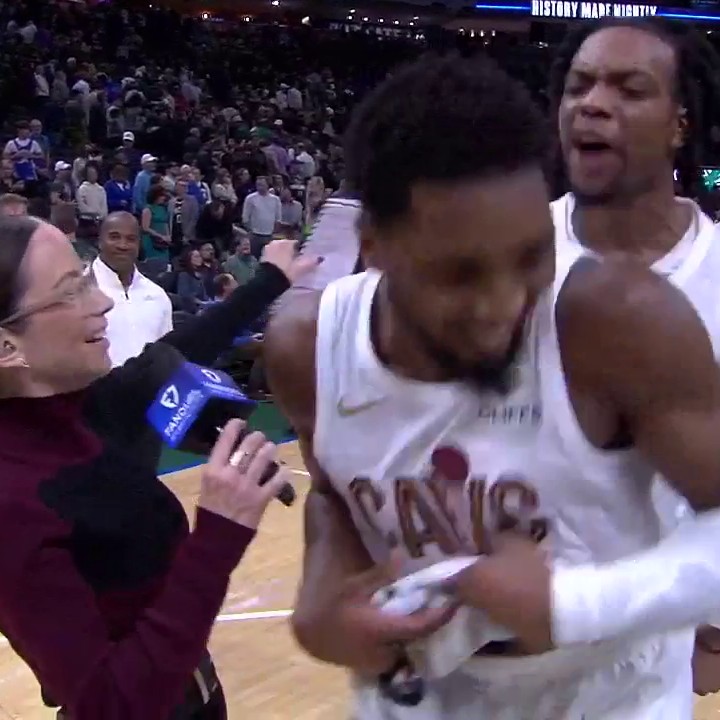 "It's not about the shot, it's about Isaac Okoro's rebound." Not only is Donovan Mitchell a hero, but he's selfless 🙌 #LetEmKnow | Cleveland Cavaliers