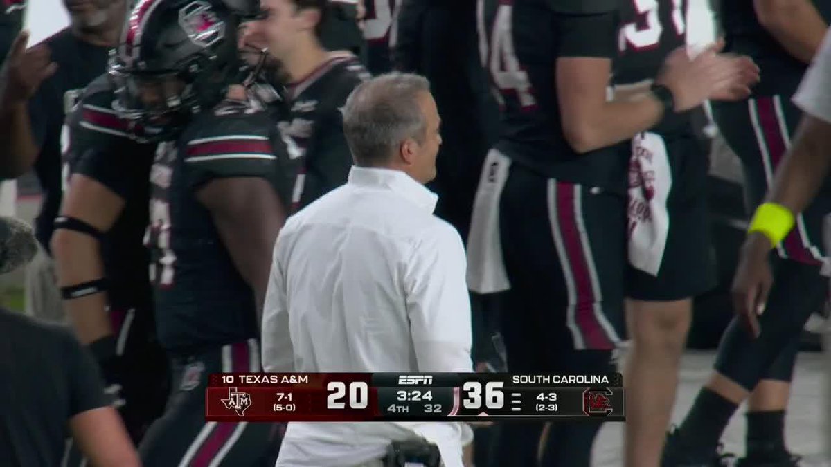 57-YARD TOUCHDOWN FOR SOUTH CAROLINA TO GO UP 17 POINTS AGAINST NO. 10 TEXAS A&amp;M 😱