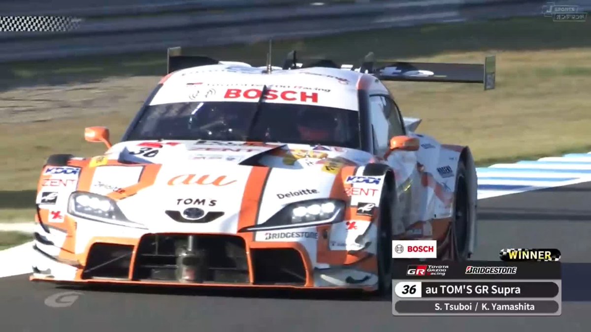 🏆GT500WINNER🏆 36号車 au TOM'S GR Supra 坪井翔/山下健太 🏆GT300WINNER🏆 88号車 VENTENY Lamborghini GT3 小暮卓史/元嶋佑弥 #SUPERGT 2024 第8戦 #モビリティリゾートもてぎ 決勝 LIVE📡 🔽ご視聴/ご購入は🔽 #スーパーGT #SUPERGT30th #もてぎGT300km