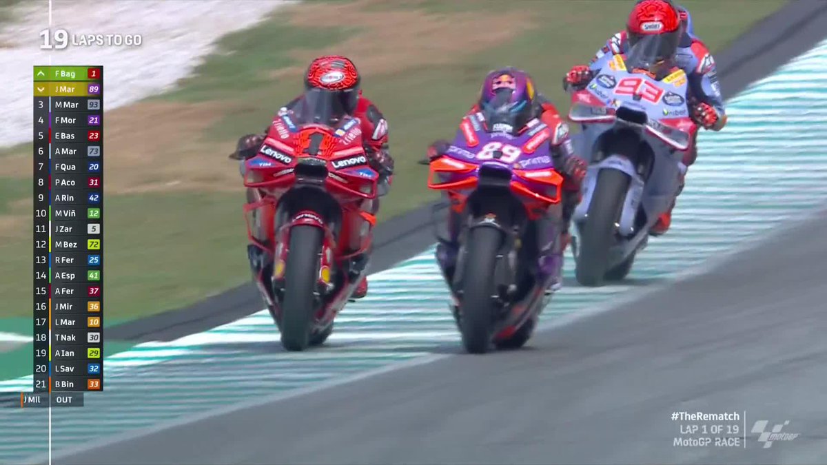 INCREDIBLE! Aggressive from Jorge Martín Almoguera! 🤯 THIS IS WHAT #MotoGP IS ABOUT! 🔥 #MalaysianGP 🇲🇾 | #TheRematch 🏁