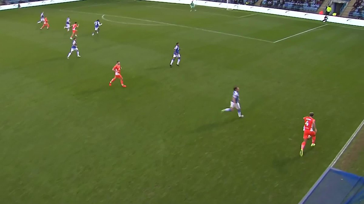 VOLUME ON 🔊 Sonny Carey's opening goal for Blackpool FC delivering pure football ASMR 👂 #EmiratesFACup