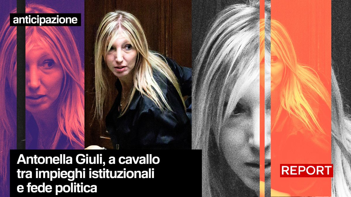 Antonella Giuli, vicinissima alla sorella della premier Arianna Meloni, si è occupata per anni di comunicazione di Fratelli d’Italia nei palazzi della politica. Poi lo scorso gennaio è arrivato il salto di carriera: assunta all’ufficio stampa della Camera. Questa sera su Rai3