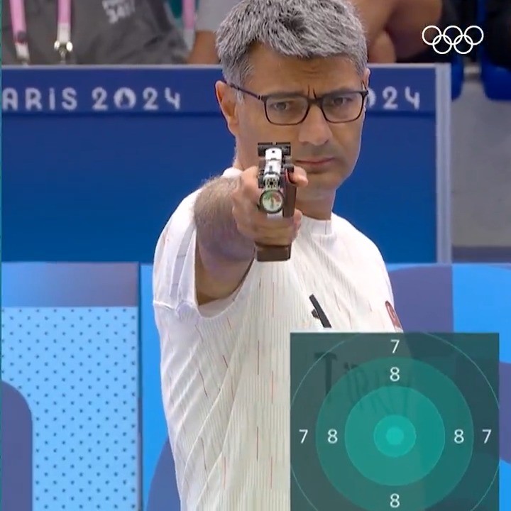 Cool, calm, collected, and, most importantly, precise! 🎯 Yusuf Dikec I ISSF I TOC | #TeamTürkiye 🇹🇷