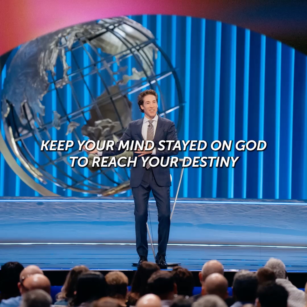 There are forces trying to get your attention, to get you distracted, bring divisiveness, cause you to be jealous, living in fear. Don’t fall for that. You have to turn down the noise. Tune into Joel’s new message today! "Turn Down the Noise"