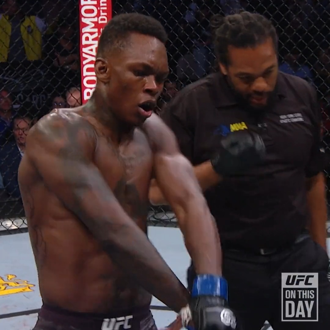 6 years ago, Israel Adesanya knocked out Derek Brunson at UFC 230. Since then he has only competed in PPV main events (12) or co-main events (01) 🇳🇬🇳🇿🌟