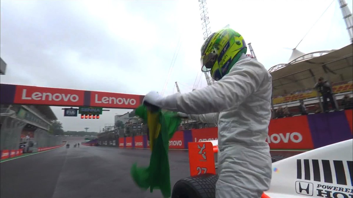 Obrigado 🇧🇷 #F1 #BrazilGP Lewis Hamilton