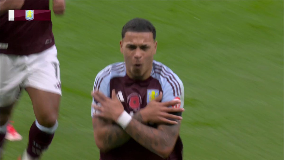 Morgan Rogers pounces to give Villa the lead! 🥶