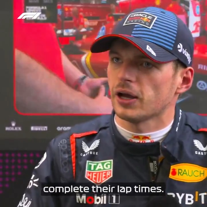Frustration reigned for Max after his Q2 exit 😤 The Dutchman has a mountain to climb in the race, but if anyone can... #F1 #BrazilGP