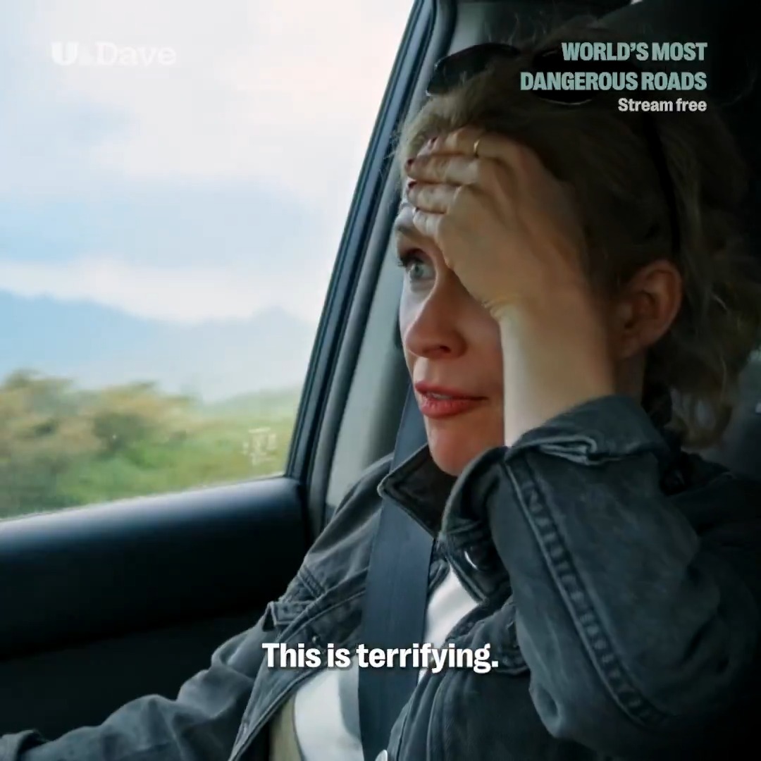 "I've got one word for you Montenegro... tunnels" @LucyABeaumont and Johnny Vegas's brand new episode of World's Most Dangerous Roads is tonight at 8pm