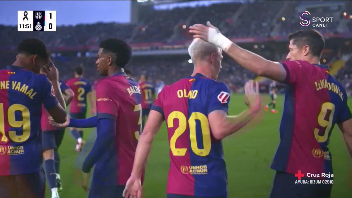 😱 LAMINE YAMAL'DAN ENFES ASİST! 😱 👊 Dani Olmo ile Barcelona öne geçti!