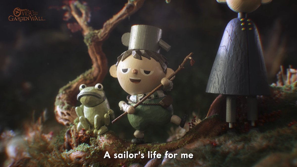 A stop-motion ‘OVER THE GARDEN WALL’ short has been released by Aardman to celebrate the show’s 10th anniversary.