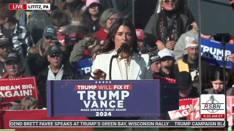 Trump surrogate says Trump will put billionaires and extremists who support a national abortion ban in charge: “You literally get six presidents… When you pick Trump, you get JD Vance, you get Bobby Kennedy, you get Tulsi Gabbard, you get Vivek Ramaswamy, and you get Elon Musk”